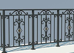 best wrought iron balcony railing